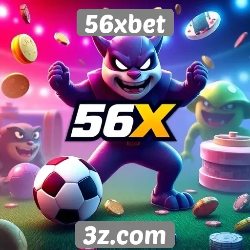 Variedade de jogos oferecidos na 56xbet